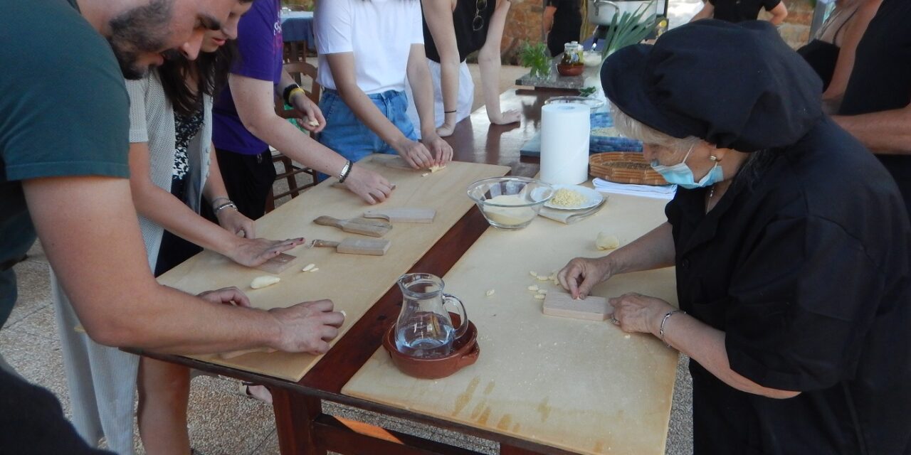 Cooking session in Agriturismo at Alghero